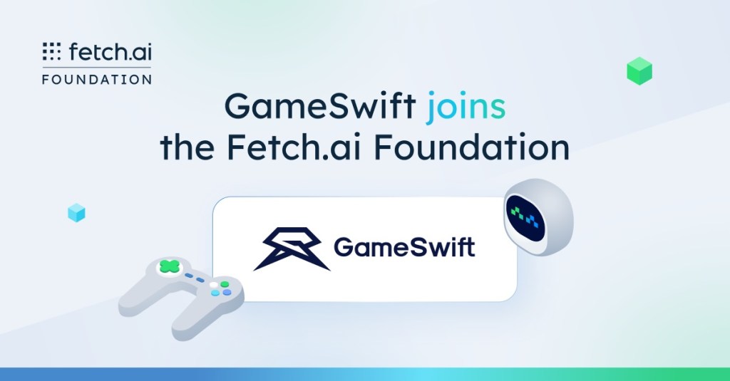 GameSwift Web3 game launcher integrates AI agents from Fetch