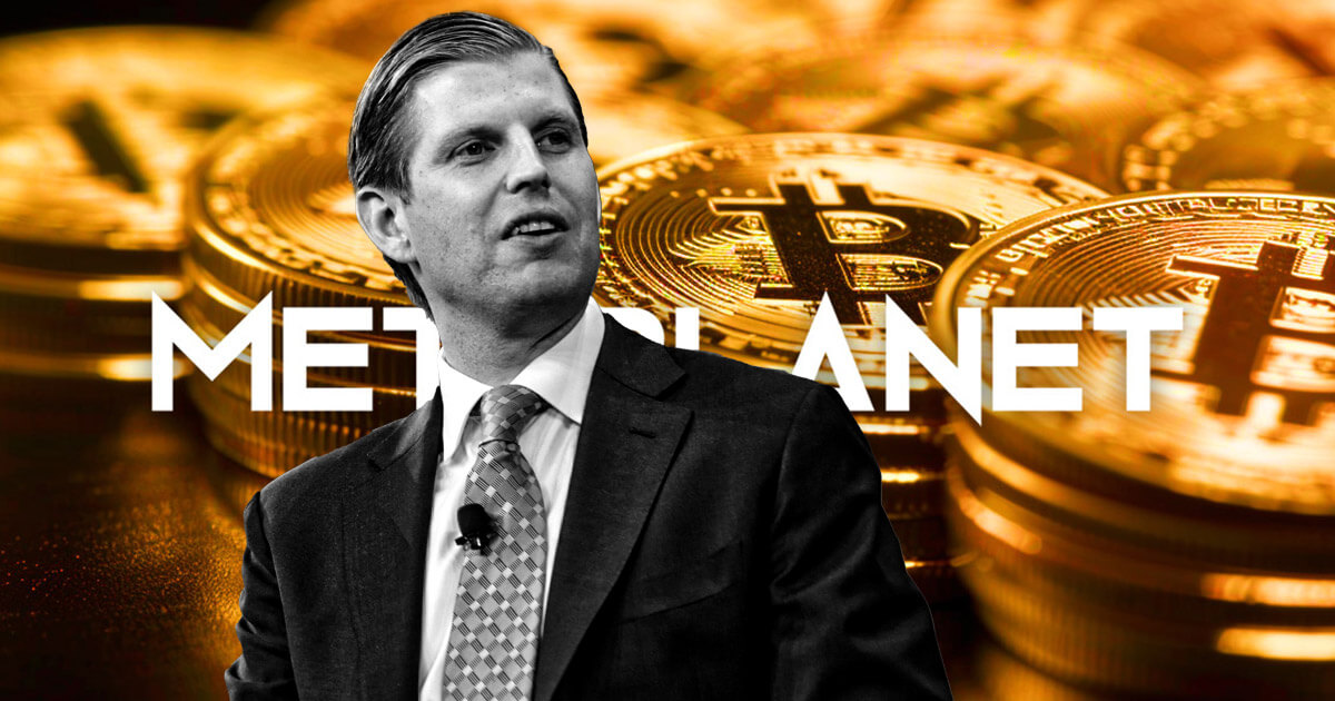 Eric Trump joins Bitcoin firm Metaplanet's advisory board, stock surges 17%